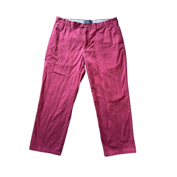 POLO Ralph Lauren,  Classic Pants; Size mens 38X30, Washed Red color - Picture 1 of 8
